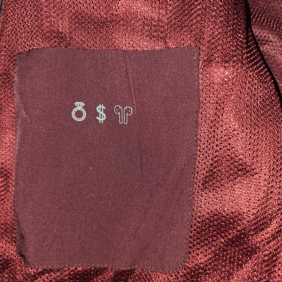FIGS Sydney Scrub Jacket Maroon Women’s L Technical Collection - Picture 14 of 16